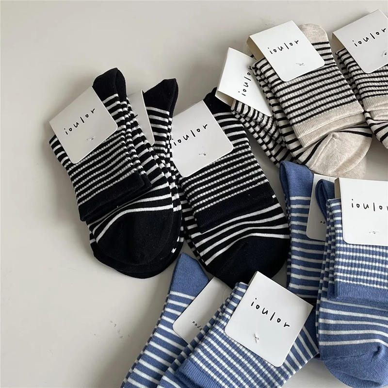 Fashion Blue Pinstripe Socks,Fashion Socks