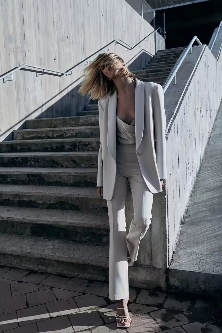 Fashion Grey Silk Satin Strap Bodysuit,One Pieces