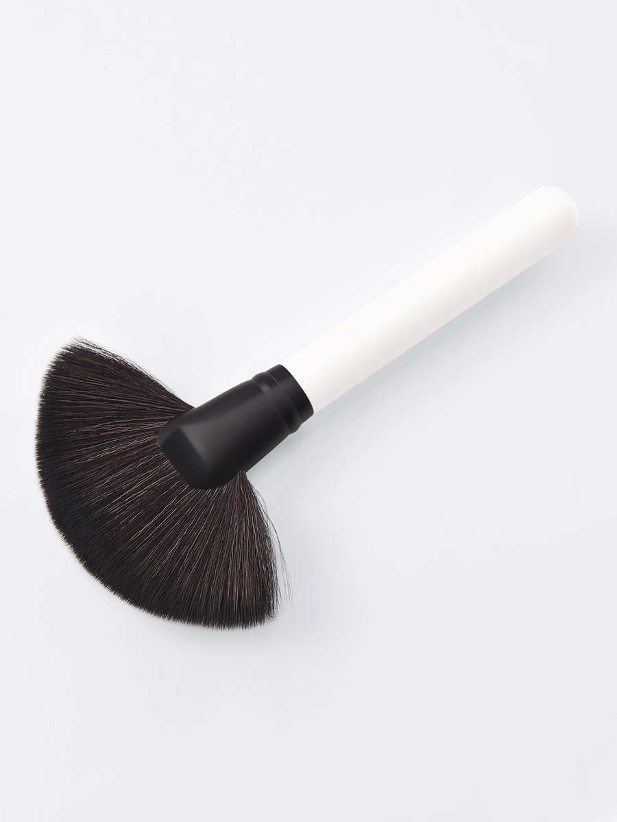 Fashion White Single White Large Loose Powder Makeup Brush,Beauty tools