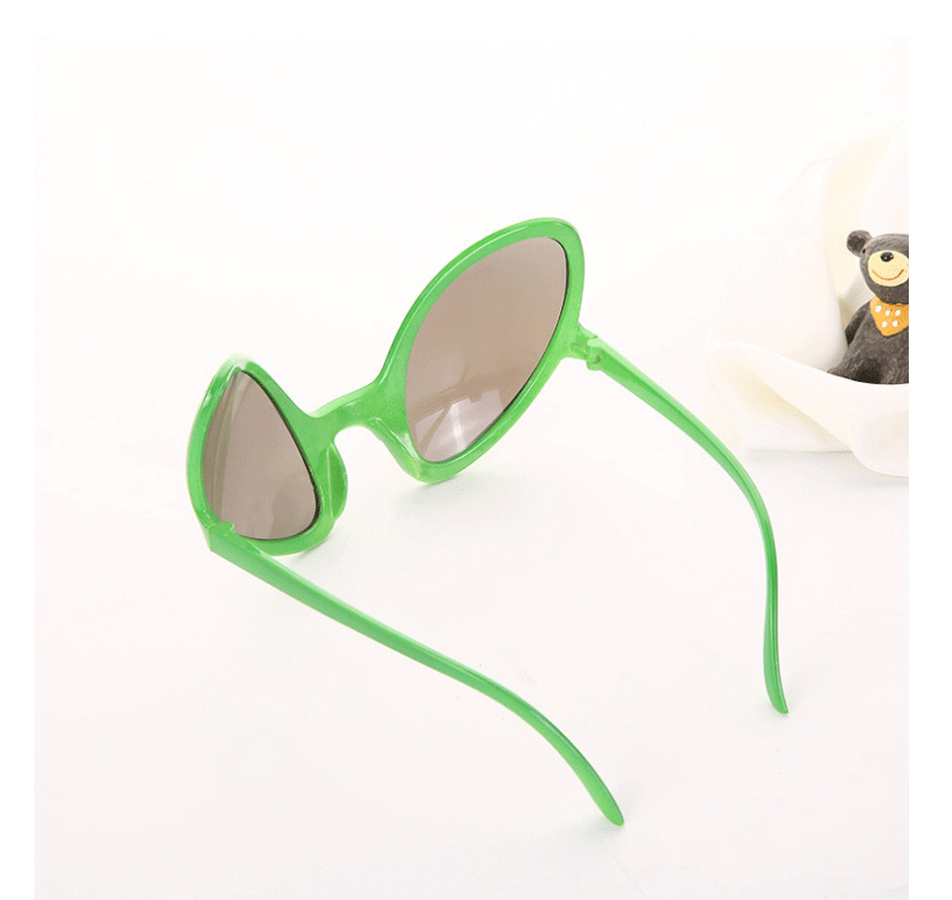 Fashion Alien Green Frame Grey Lens Glasses Alien Sunglasses,Women Sunglasses