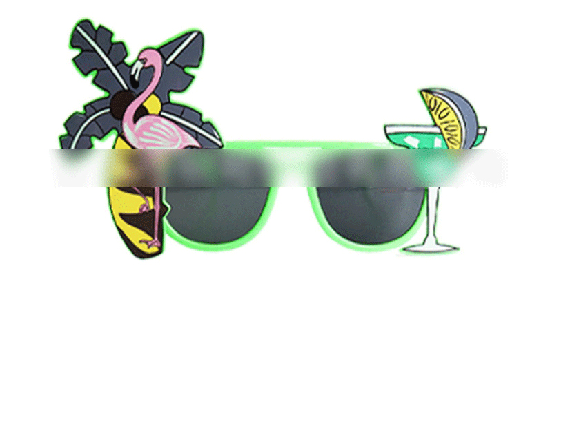 Fashion Coconut Tree And Parrot Abs Coconut Parrot Sunglasses,Women Sunglasses