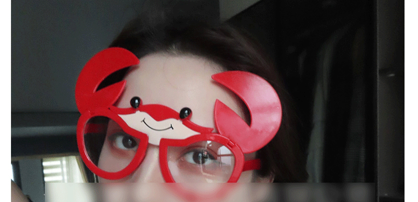Fashion Clamshell Crab Cartoon Flip Crab Sunglasses,Women Sunglasses