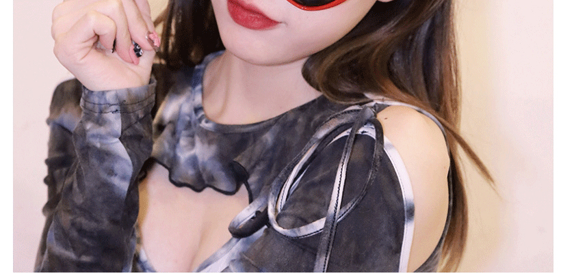 Fashion Red Heart Ac Love Sunglasses,Women Sunglasses