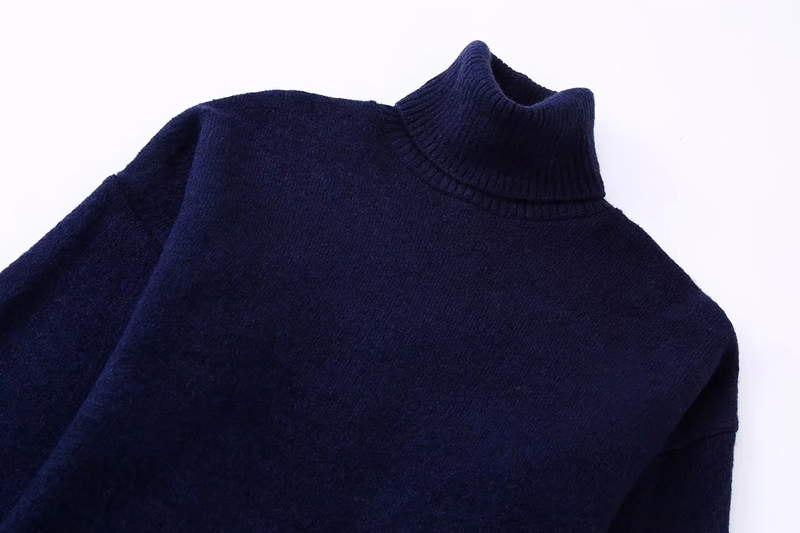 Fashion Deep Blue Establishing Knit Sweater,Tank Tops & Camis
