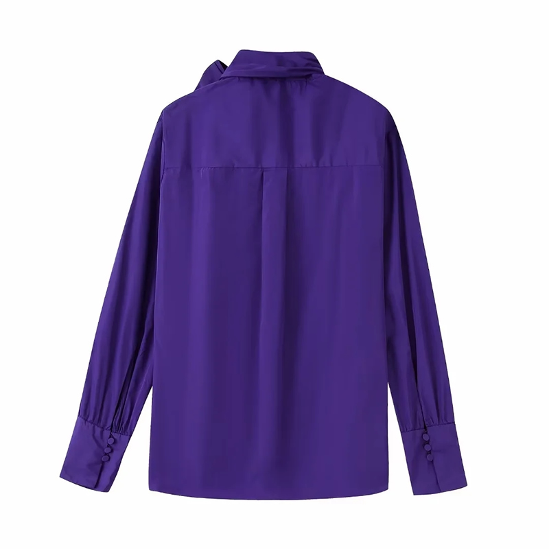 Fashion Purple Butterfly Decorative Shirt,Tank Tops & Camis