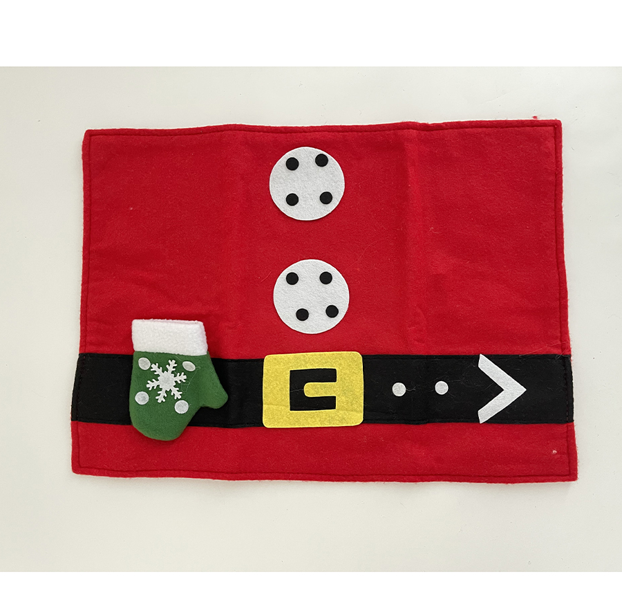 Fashion Red-2 Non Woven Geometric Christmas Socks Festive Supplies,Festival & Party Supplies