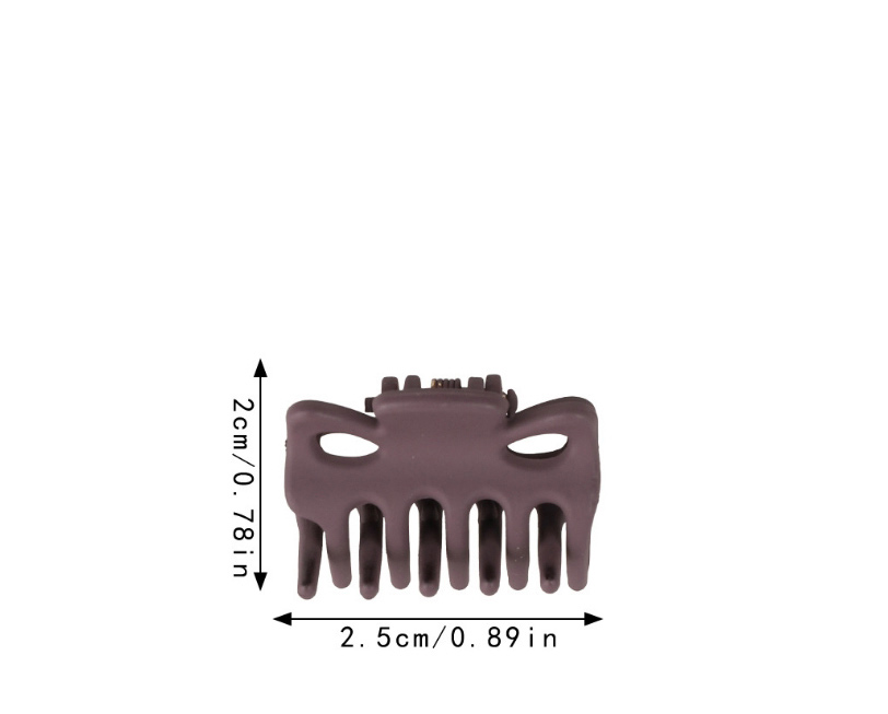 Fashion Grey Frosted Little Monster Grip,Hair Claws