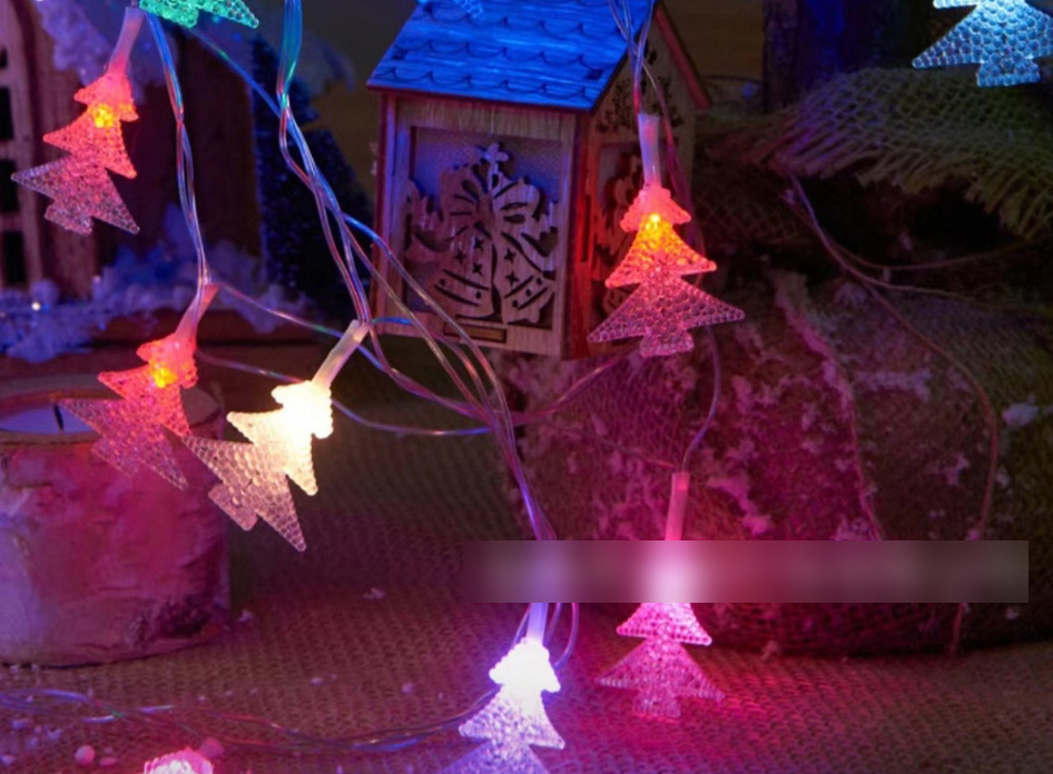 Fashion Snowflake Color 6 Meters 40 Lights (usb Type) Christmas Snowflake Lights (charged),Festival & Party Supplies
