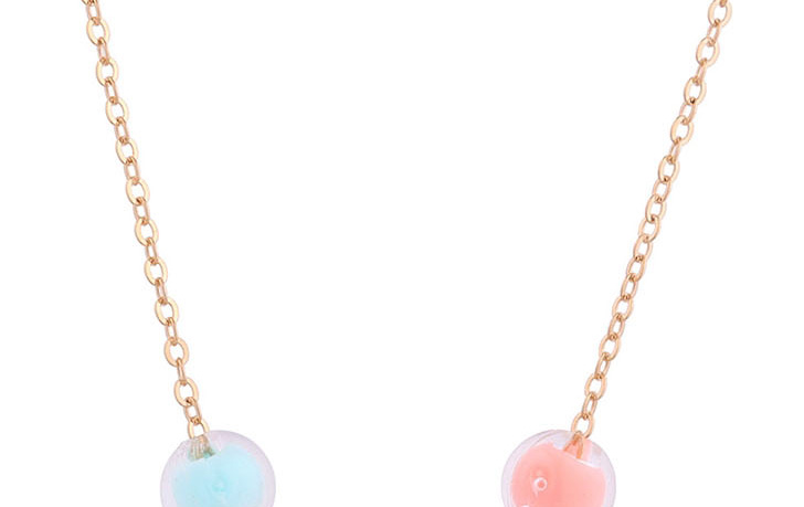 Fashion Gold Resin Ball Necklace,Pendants
