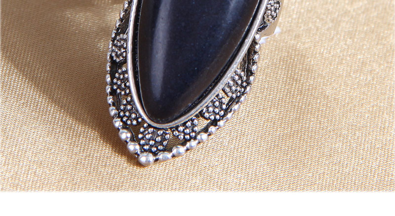 Fashion Silver Alloy Geometric Turquoise Ring,Fashion Rings