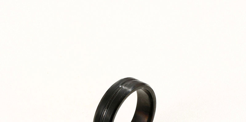 Fashion Black Matte Finish Ring,Fashion Rings