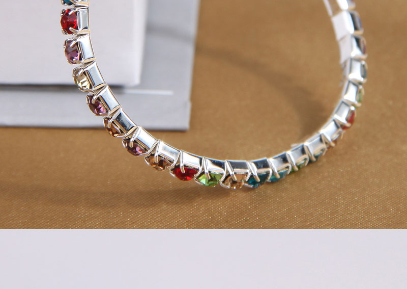 Fashion Red Alloy Diamond Prong Chain Bracelet,Fashion Bracelets