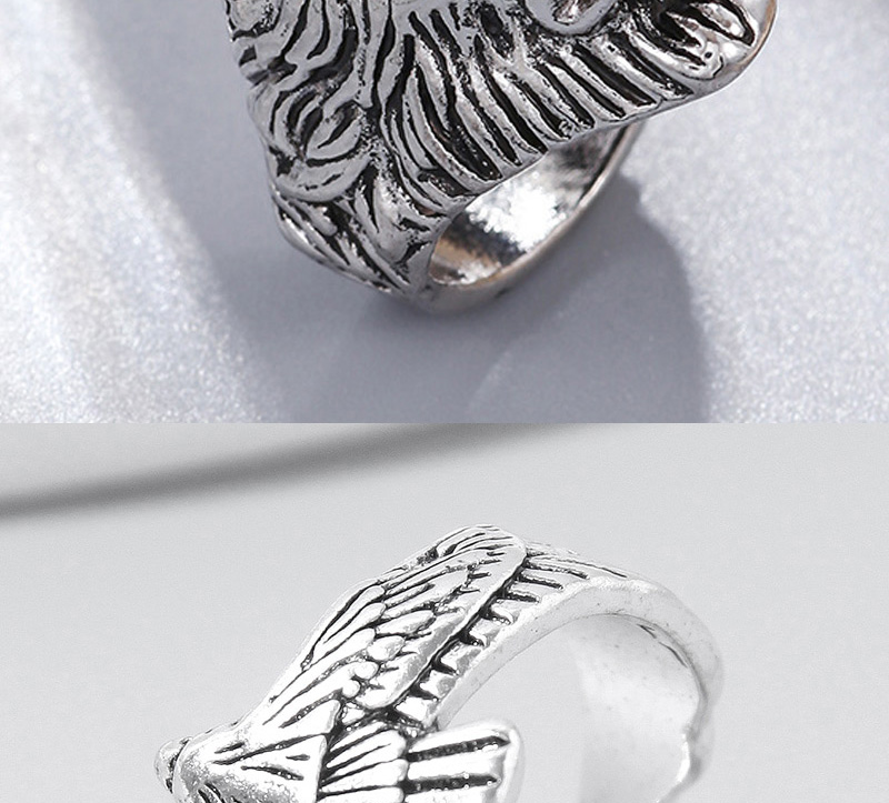 Fashion Silver Alloy Wings Open Ring,Fashion Rings