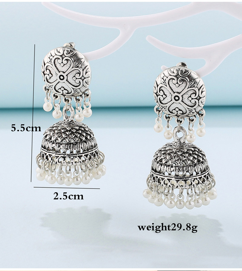 Fashion 9# Alloy Ball Lantern Earrings,Drop Earrings