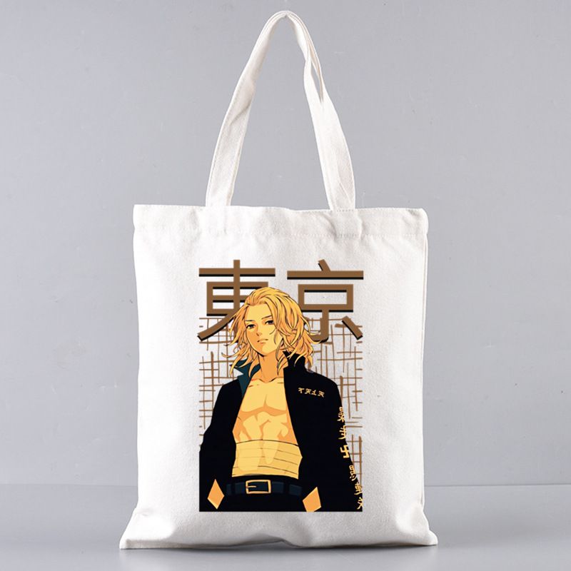 Fashion A Canvas Printed Anime Character Large Capacity Shoulder Bag,Messenger bags