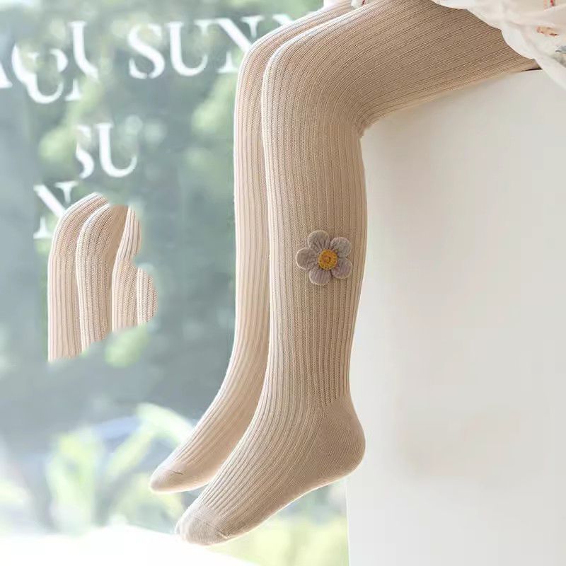Fashion -5~12℃ Plus Velvet And Thickened Pantyhose-grey [1 Pack] Cotton Appliqué Plush Children