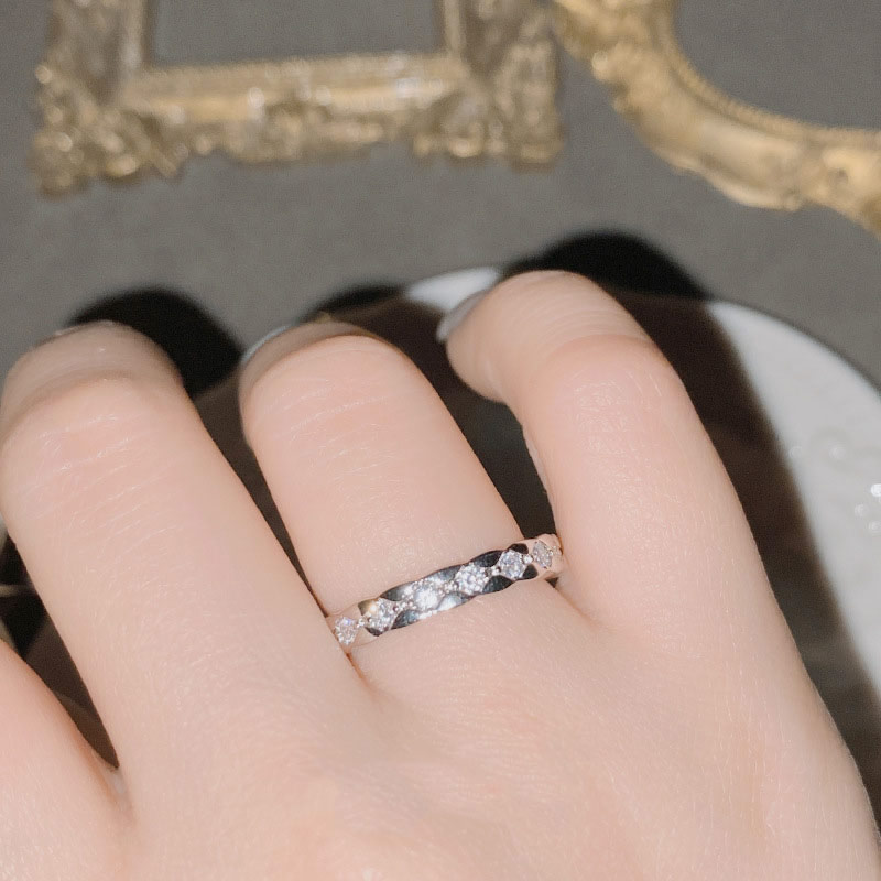 Fashion Ring Size 10 Copper Diamond Geometric Ring,Rings