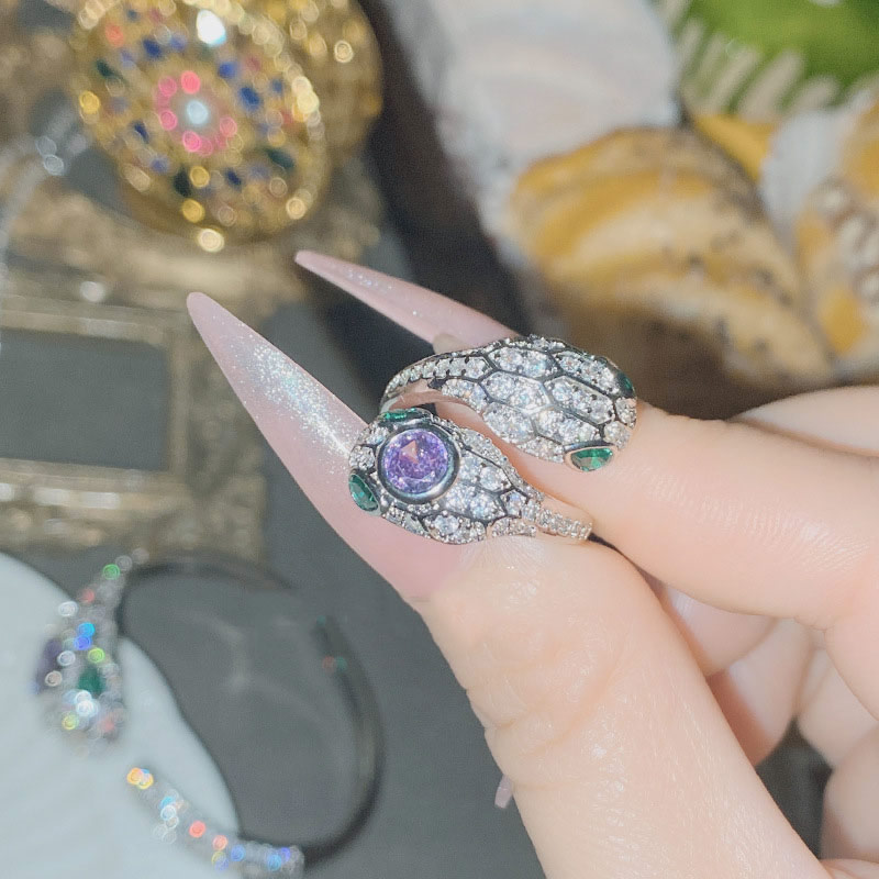 Fashion Pendant 0231 Purple Without Chain Copper Diamond Geometric Pendant,Jewelry Findings & Components