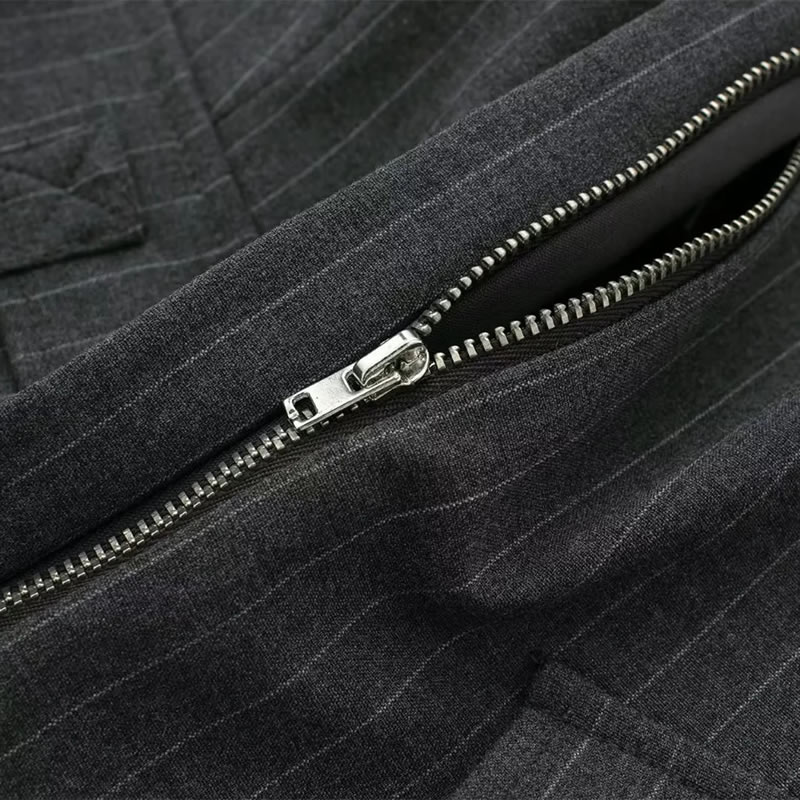 Fashion Khaki Halter Collar Top With Pockets,Tank Tops & Camis