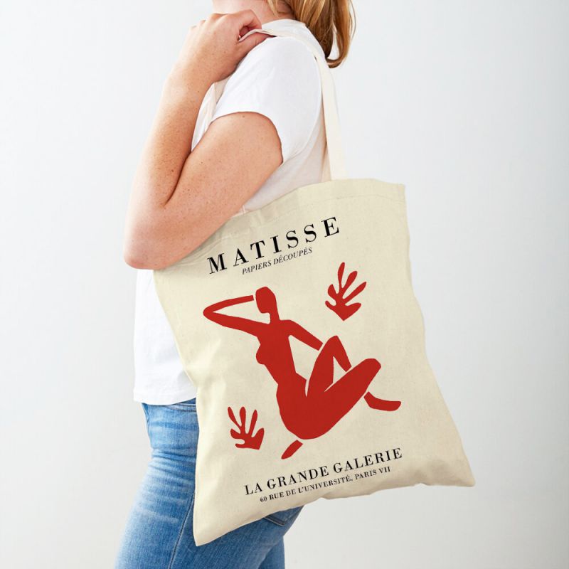Fashion C White Canvas Printed Large Capacity Shoulder Bag,Messenger bags