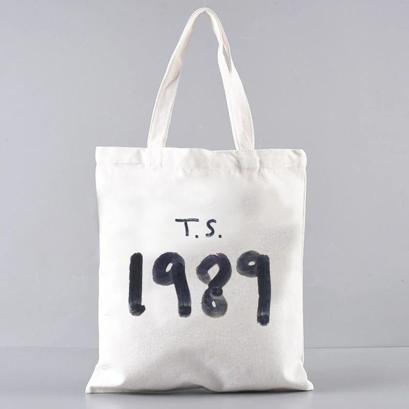 Fashion V (mm*mm) White Canvas Printed Large Capacity Shoulder Bag,Messenger bags