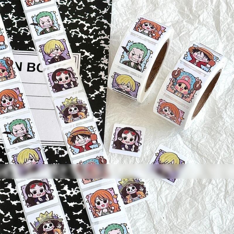 Fashion One Piece Volume Stickers [1 Volume/500 Stickers] Paper Printed Pocket Material Dot Stickers,Stickers/Tape