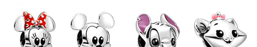 Fashion 78 (peach Heart) Alloy Geometric Three-dimensional Cartoon Piercing Accessories,Jewelry Findings & Components
