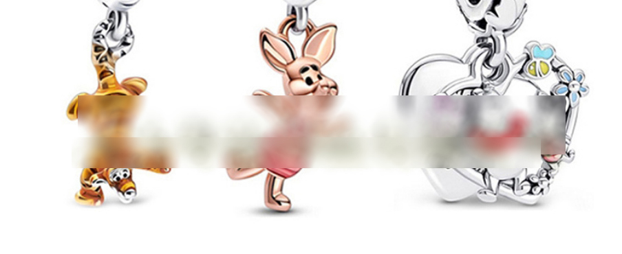 Fashion 8 Alloy Geometric Three-dimensional Cartoon Piercing Accessories,Jewelry Findings & Components