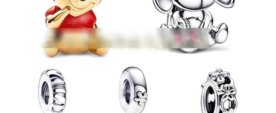 Fashion 8 Alloy Geometric Three-dimensional Cartoon Piercing Accessories,Jewelry Findings & Components