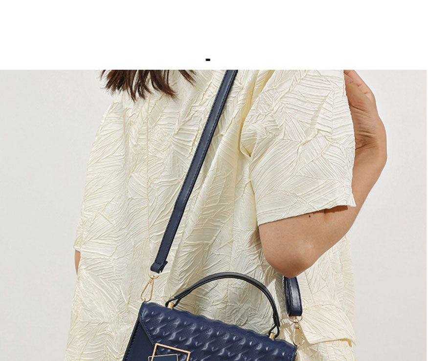 Fashion Brown Pu Embossed Flap Crossbody Bag,Shoulder bags