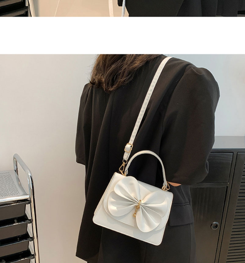 Fashion Brown Pu Bowknot Flap Crossbody Bag,Shoulder bags