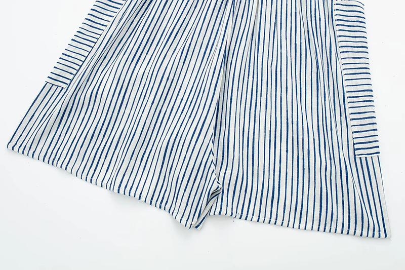 Fashion Stripe Striped Blend Trousers,Tank Tops & Camis