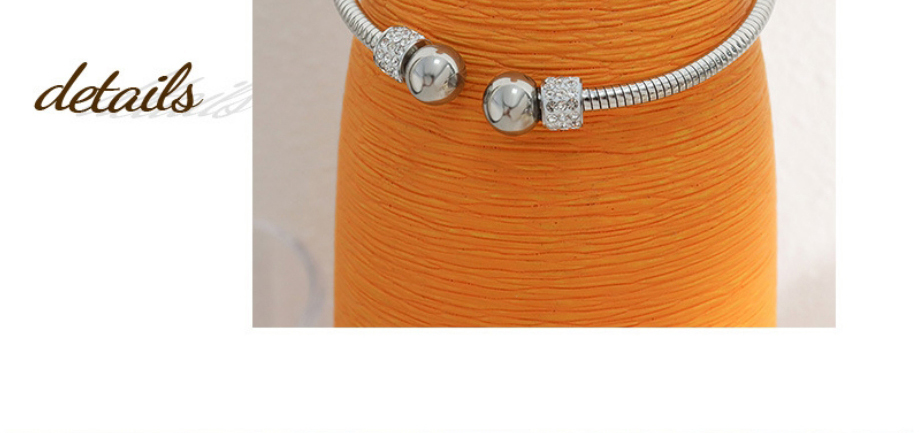Fashion 12# Titanium Geometric Cuff Bracelet,Bracelets
