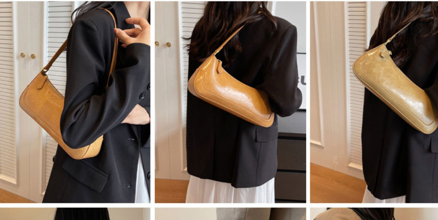 Fashion Off White Pu Large Capacity Shoulder Bag,Messenger bags