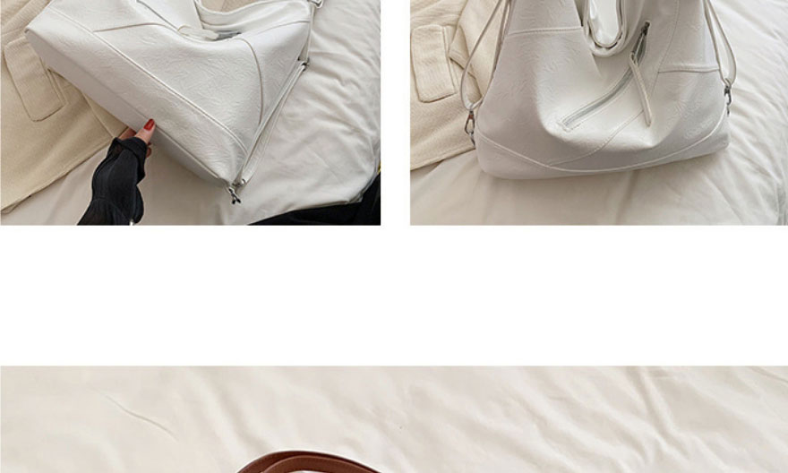 Fashion Black Pu Large Capacity Messenger Bag,Shoulder bags