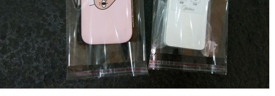 Fashion 10.5*27+2.5cm Transparent Opp Bag Pearl Film Card Head Self-sealing Hanging Hole Packaging Bag,Jewelry Packaging & Displays
