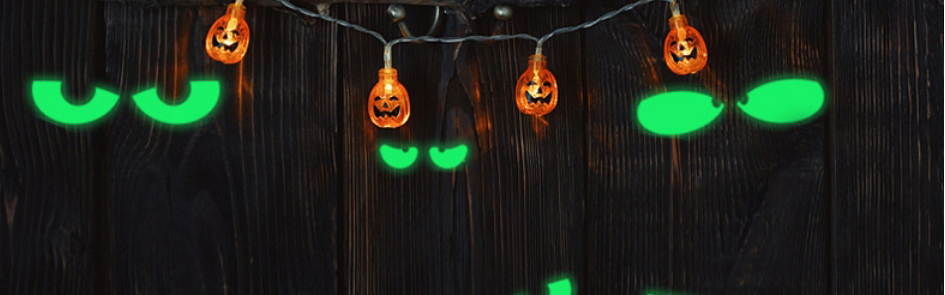 Fashion Yj008 (large Ghost Hand Luminous Self-adhesive) Halloween Glow Eyes Ghost Hands Fluorescent Wall Sticker,Festival & Party Supplies