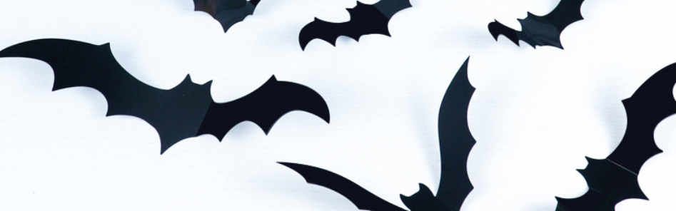 Fashion Large Bats (20 Packs) Pvc Halloween 3d Bat Wall Sticker,Festival & Party Supplies