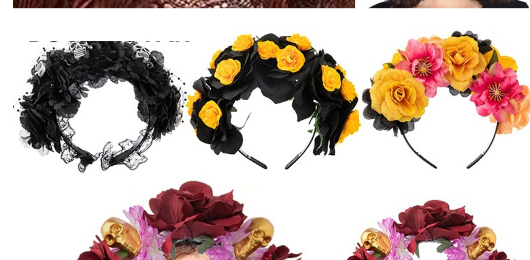 Fashion 1# Fabric Flower Headband,Head Band
