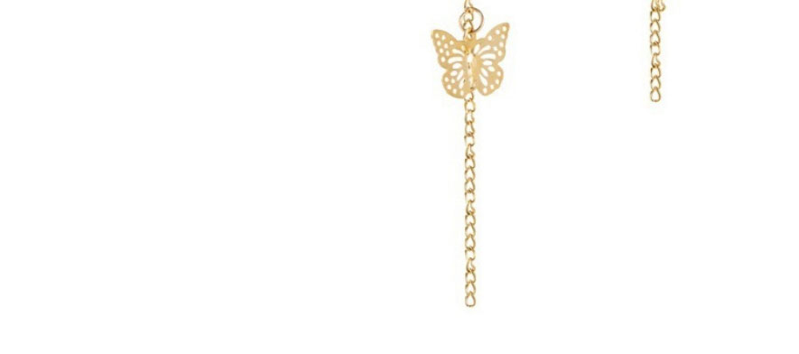 Fashion 14# Alloy Chain Butterfly Ring Set,Rings Set