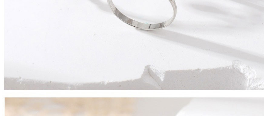 Fashion 18# Alloy Geometric Ring Set,Rings Set