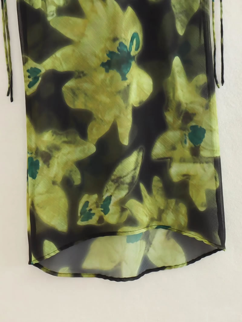 Fashion Color Silk Satin Printed Skirt,Skirts