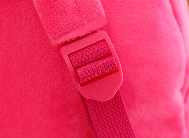 Fashion Canvas Strawberry Bear Plush Large Capacity Backpack,Backpack