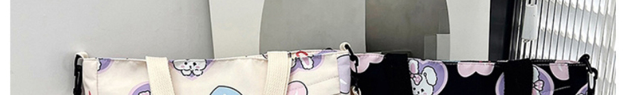 Fashion Pink Nylon Print Large Capacity Messenger Bag,Shoulder bags