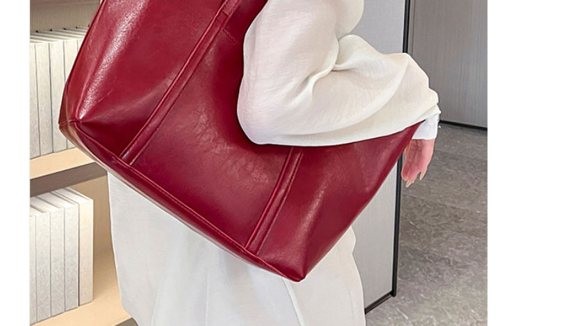 Fashion Grey Pu Large Capacity Single Shoulder Messenger Bag,Shoulder bags