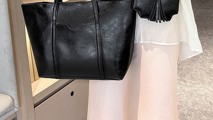 Fashion Grey Pu Large Capacity Single Shoulder Messenger Bag,Shoulder bags