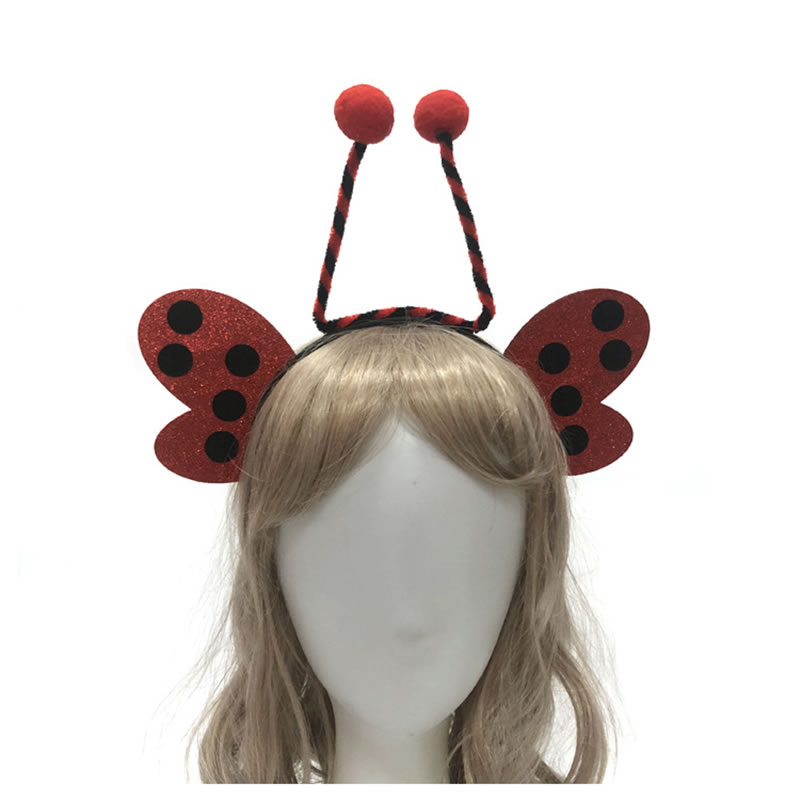 Fashion Ladybug 01 Felt Insect Headband,Head Band