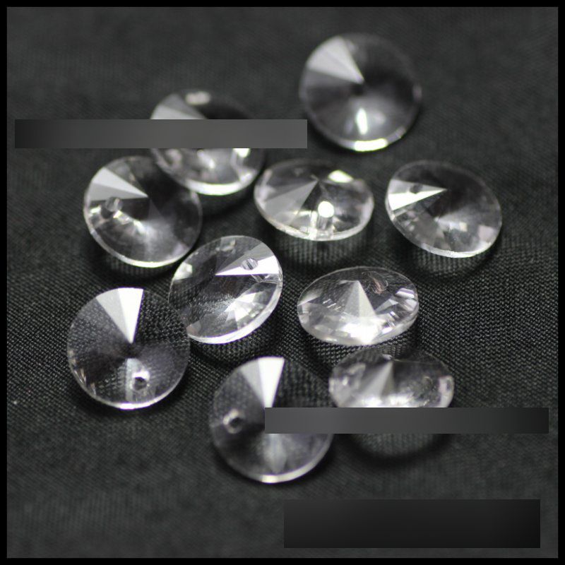Fashion Transparent Gray 50 Pieces Single Hole Satellite Round Crystal Diy Accessories,Beads