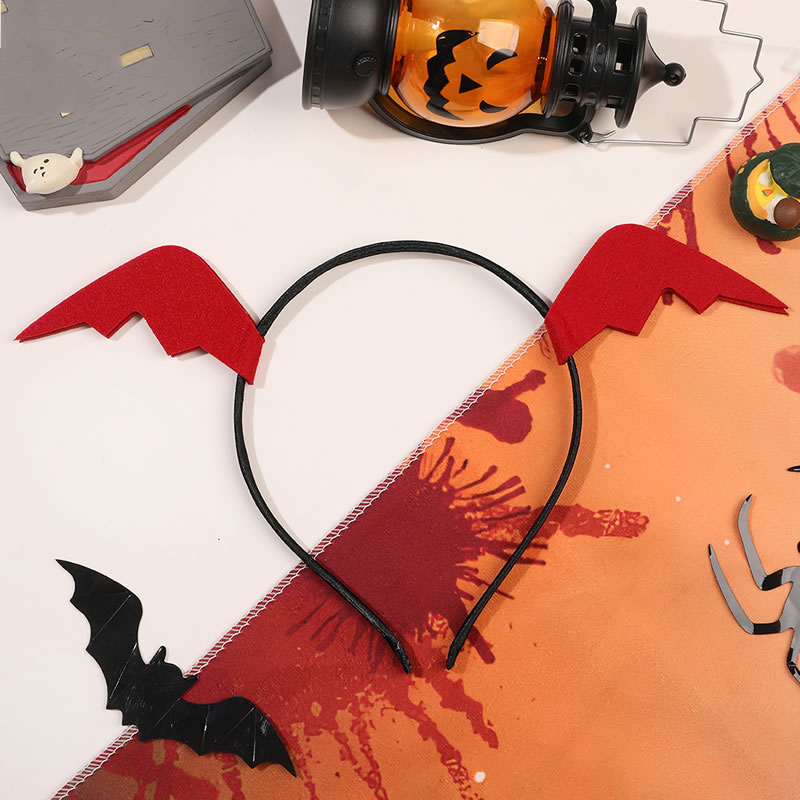 Fashion Halloween Duck Clips - Pumpkin Bats Resin Pumpkin Bat Hair Clips,Hairpins