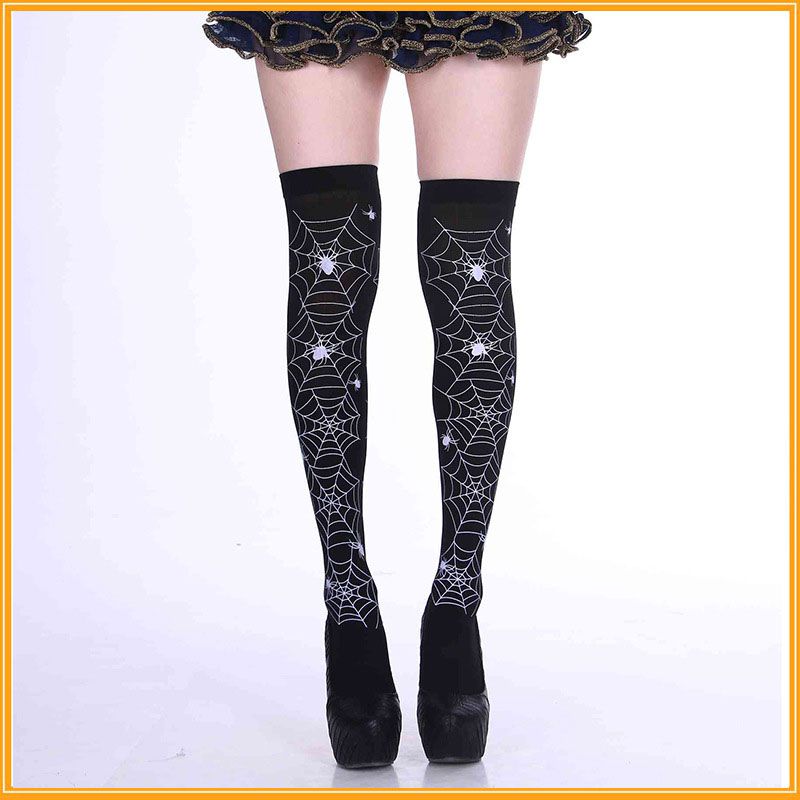 Fashion Blood Socks 5 Textile Print Over The Knee Socks,Festival & Party Supplies